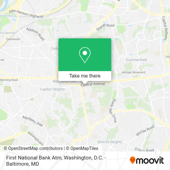 First National Bank Atm map