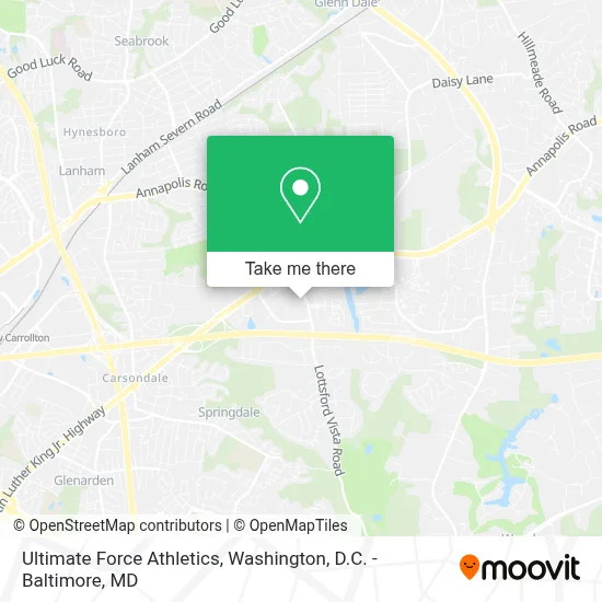 Ultimate Force Athletics map