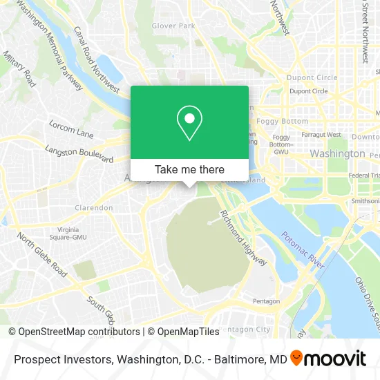Prospect Investors map