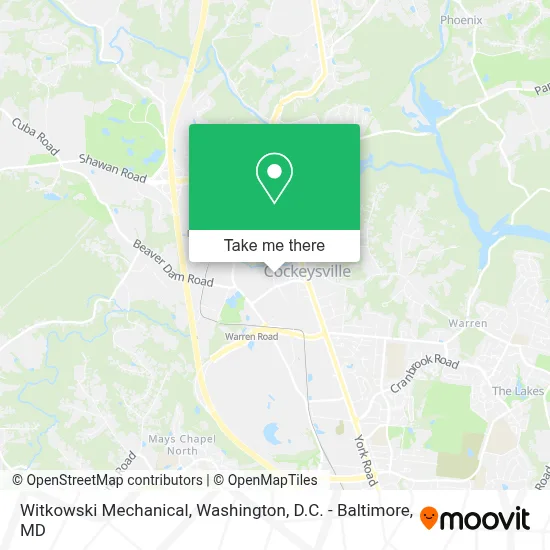 Witkowski Mechanical map