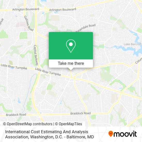 International Cost Estimating And Analysis Association map