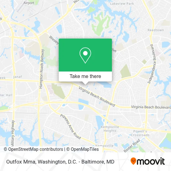 Outfox Mma map