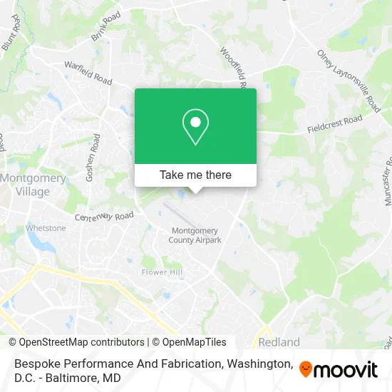 Bespoke Performance And Fabrication map