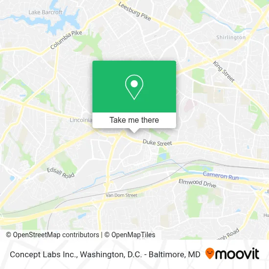 Concept Labs Inc. map