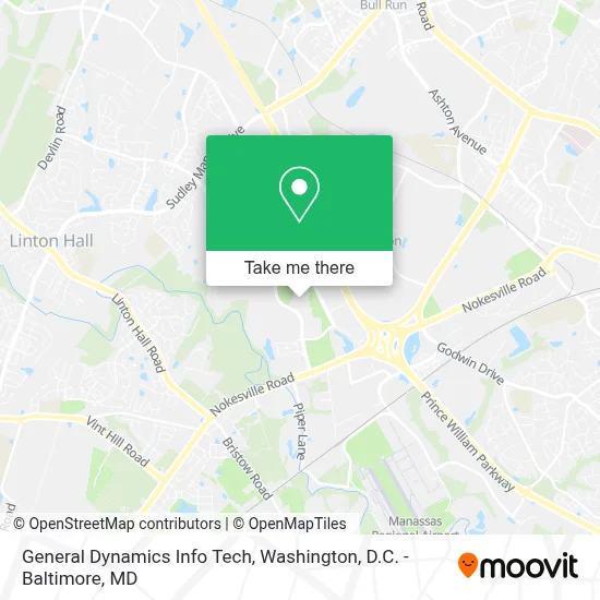 General Dynamics Info Tech map