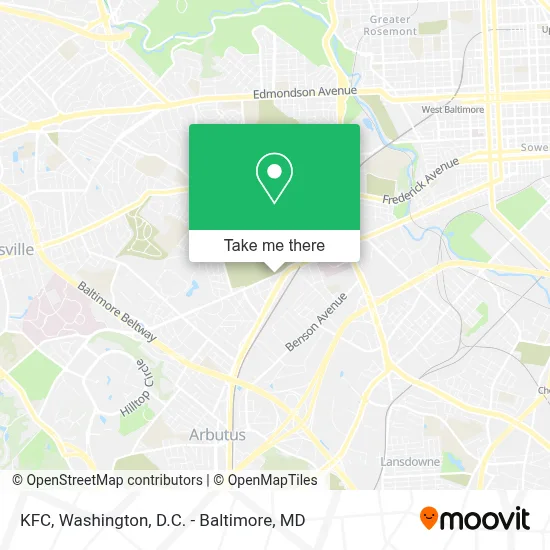 Kfc map