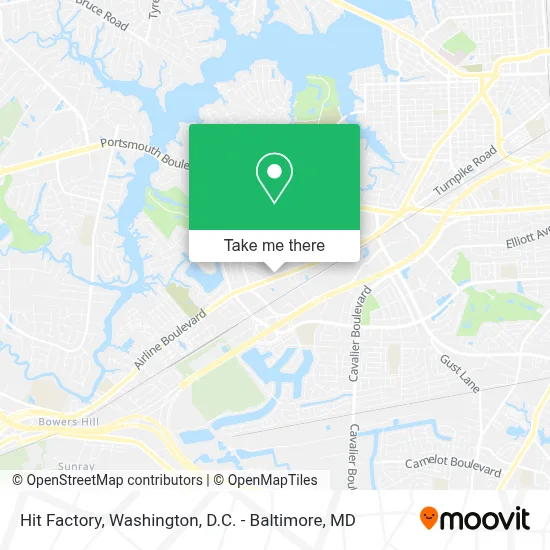Hit Factory map