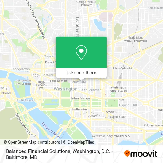 Balanced Financial Solutions map