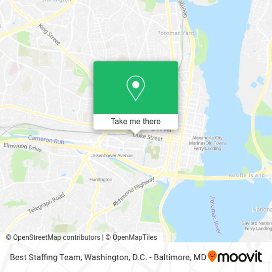 Best Staffing Team map
