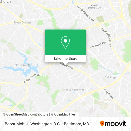 Boost Mobile map