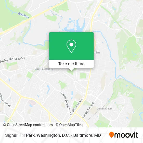 Signal Hill Park map