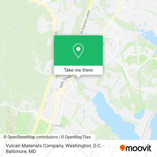Vulcan Materials Company map