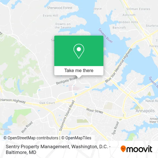 Sentry Property Management map