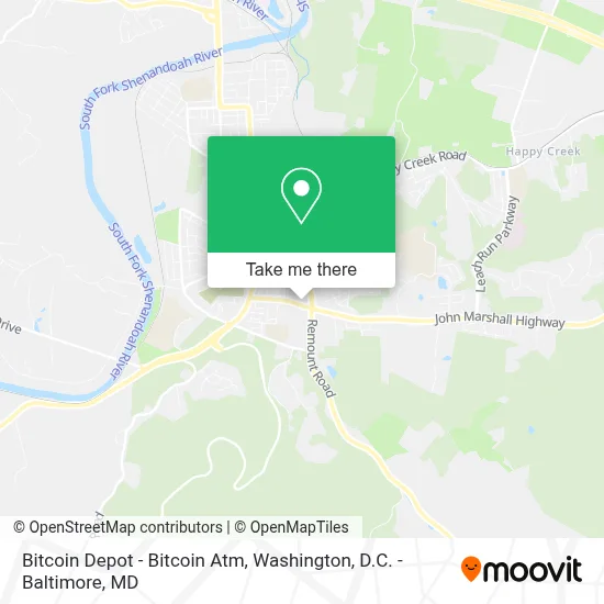 Bitcoin Depot - Bitcoin Atm map