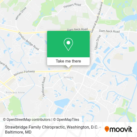 Strawbridge Family Chiropractic map