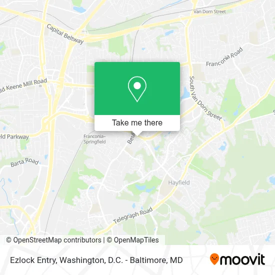 Ezlock Entry map