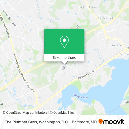 The Plumber Guys map