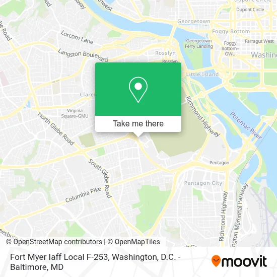 Fort Myer Iaff Local F-253 map