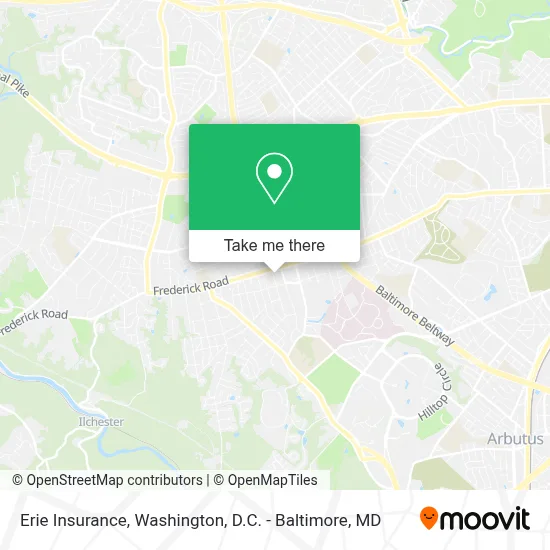 Erie Insurance map