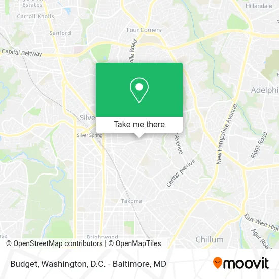 Budget map