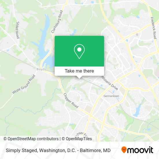 Simply Staged map