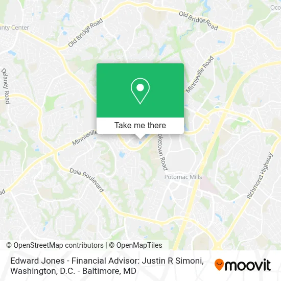 Edward Jones - Financial Advisor: Justin R Simoni map