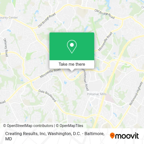 Creating Results, Inc map