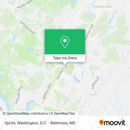 Sprint map