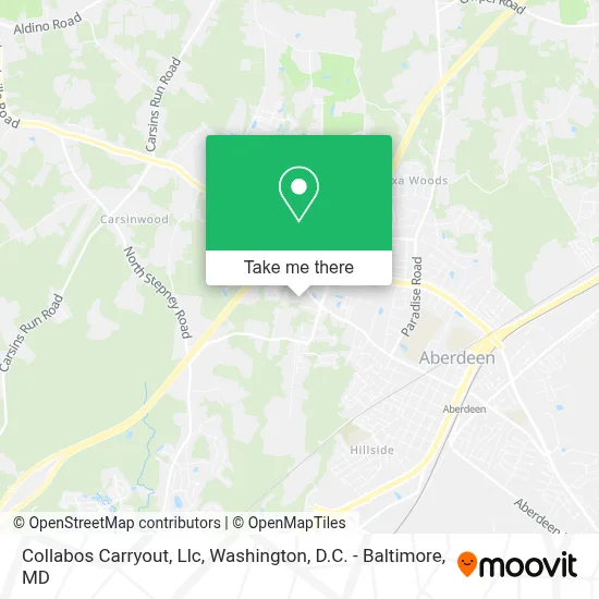 Collabos Carryout, Llc map