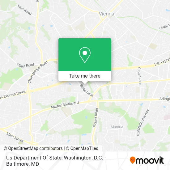Us Department Of State map