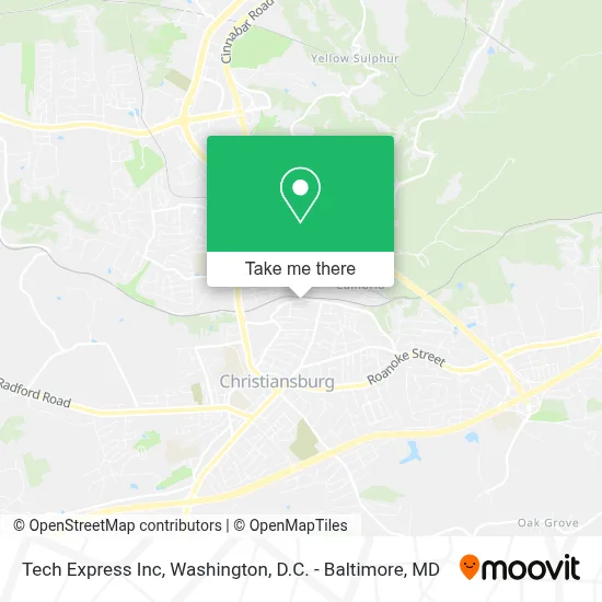 Tech Express Inc map