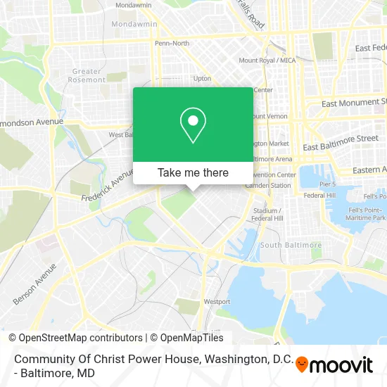 Community Of Christ Power House map