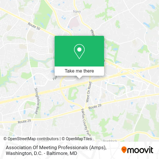 Association Of Meeting Professionals (Amps) map