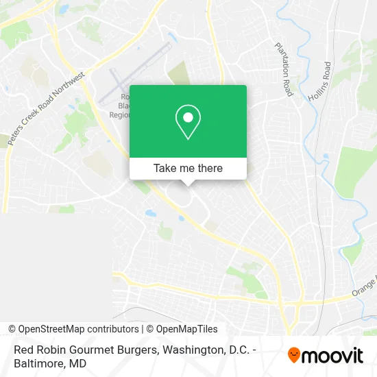 Red Robin Gourmet Burgers map