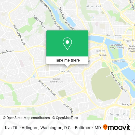 Kvs Title Arlington map