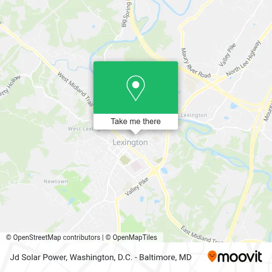 Jd Solar Power map