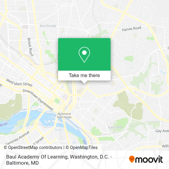 Baul Academy Of Learning map