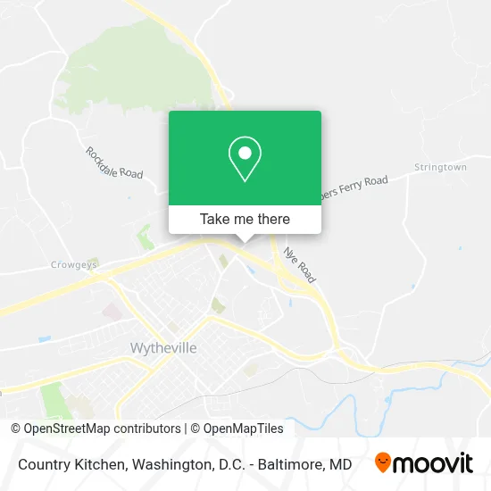 Country Kitchen map