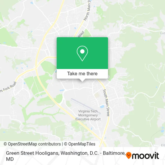 Green Street Hooligans map