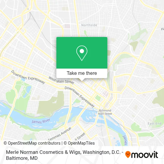 Merle Norman Cosmetics & Wigs map