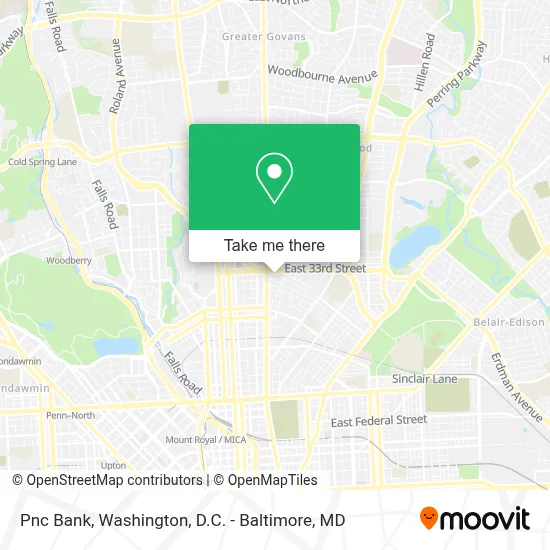 Pnc Bank map