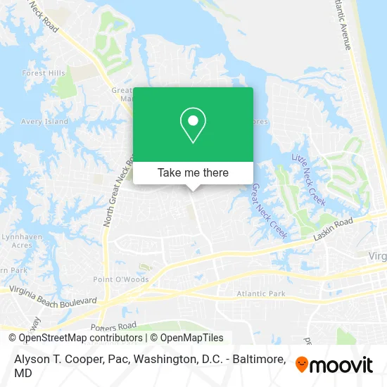 Alyson T. Cooper, Pac map