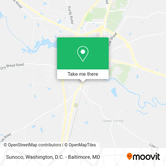 Sunoco map