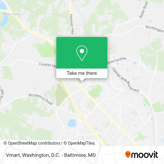 Vmart map