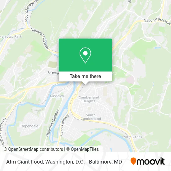 Atm Giant Food map