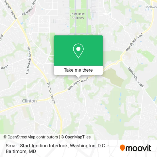 Smart Start Ignition Interlock map