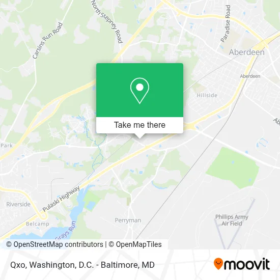 Qxo map