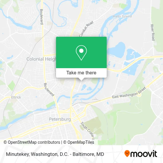 Minutekey map
