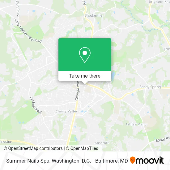 Summer Nails Spa map