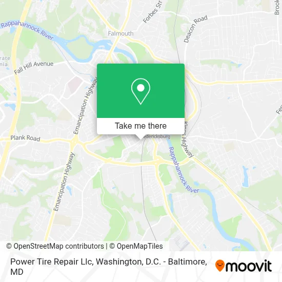 Power Tire Repair Llc map